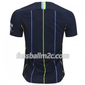 Fußballtrikots Manchester City Auswärts Trikotsatz 2018-2019